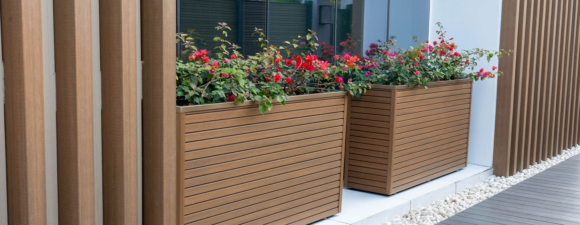 超越木花箱-园林公园花园花箱